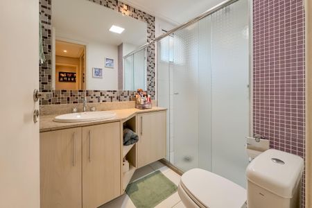 Apartamento à venda com 127m², 3 quartos e 2 vagasBanheiro da Suíte Master