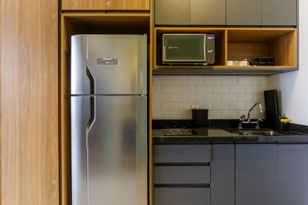 Studio à venda com 31m², 1 quarto e sem vagaCozinha