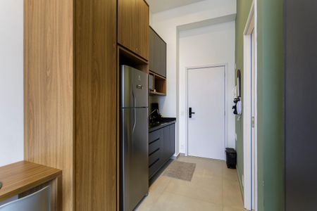 Studio à venda com 31m², 1 quarto e sem vagaCozinha