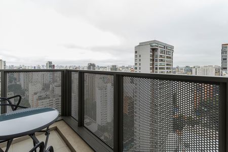 Studio à venda com 31m², 1 quarto e sem vagaVaranda