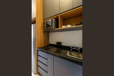 Studio à venda com 31m², 1 quarto e sem vagaCozinha