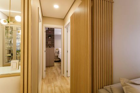 Apartamento à venda com 54m², 2 quartos e 1 vagaCorredor