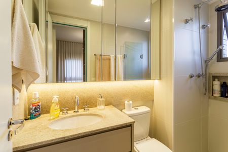 Apartamento à venda com 54m², 2 quartos e 1 vagaBanheiro da Suíte