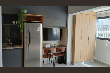 Studio à venda com 21m², 1 quarto e sem vaga