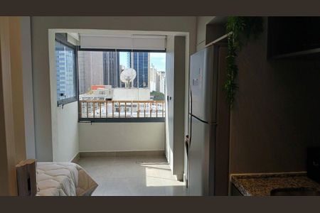 Studio à venda com 21m², 1 quarto e sem vaga