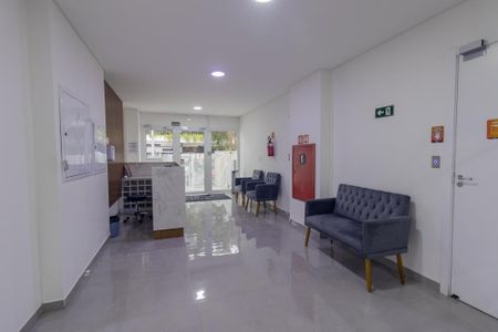 Studio para alugar com 45m², 1 quarto e sem vaga Studio para alugar com 45m², 1 quarto e sem vagaHall de entrada