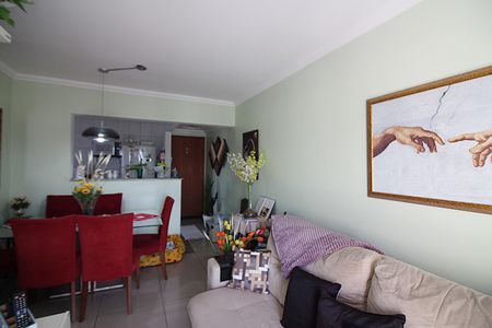 Apartamento à venda com 64m², 3 quartos e 2 vagasSala