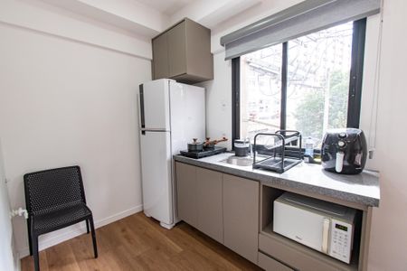 Studio à venda com 24m², 1 quarto e sem vagaCozinha