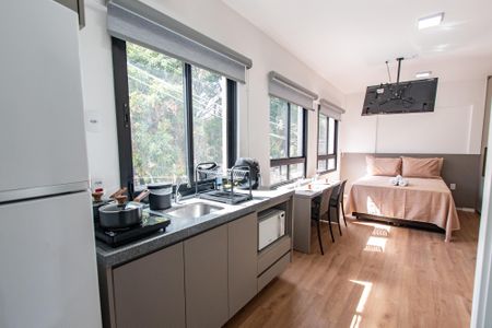 Studio à venda com 24m², 1 quarto e sem vagaCozinha