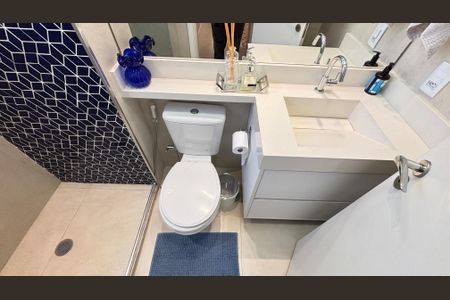 Apartamento à venda com 83m², 2 quartos e 2 vagasBanheiro Social