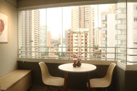 Apartamento para alugar com 25m², 1 quarto e sem vagaVaranda