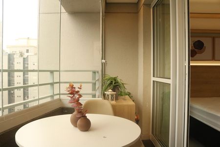 Apartamento para alugar com 25m², 1 quarto e sem vagaVaranda