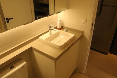 Apartamento para alugar com 25m², 1 quarto e sem vagaBanheiro