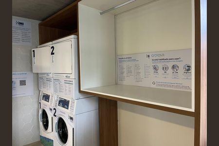 Apartamento para alugar com 25m², 1 quarto e sem vaga Apartamento para alugar com 25m², 1 quarto e sem vagaLavanderia