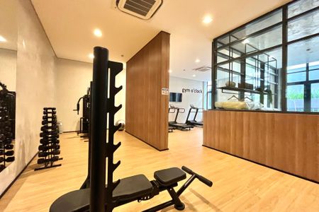 Studio para alugar com 26m², 1 quarto e sem vaga Studio para alugar com 26m², 1 quarto e sem vagaÁrea comum - Academia