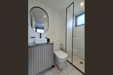 Apartamento à venda com 27m², 1 quarto e sem vaga Apartamento à venda com 27m², 1 quarto e sem vagaBanheiro da Suíte