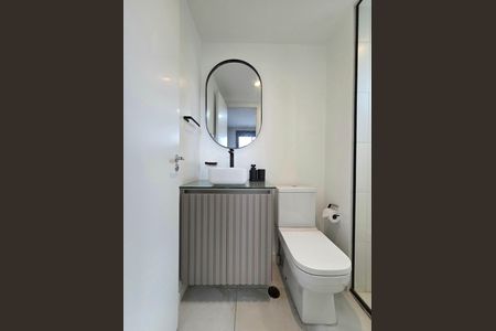Apartamento à venda com 27m², 1 quarto e sem vaga Apartamento à venda com 27m², 1 quarto e sem vagaBanheiro da Suíte