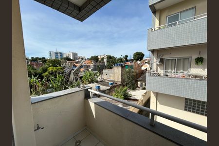 Apartamento à venda com 68m², 2 quartos e 1 vagaVaranda do Quarto 2