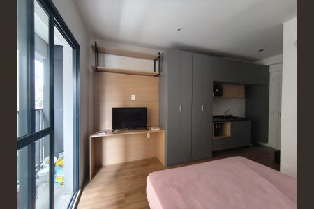 Apartamento à venda com 24m², 1 quarto e sem vaga Apartamento à venda com 24m², 1 quarto e sem vagaSala/Quarto