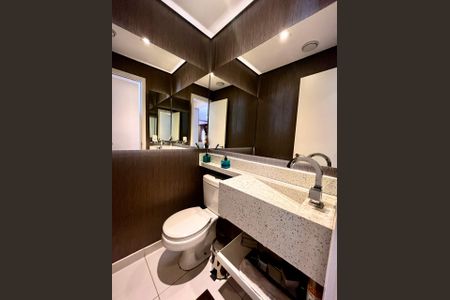 Apartamento à venda com 92m², 2 quartos e 2 vagasLavabo da Sala