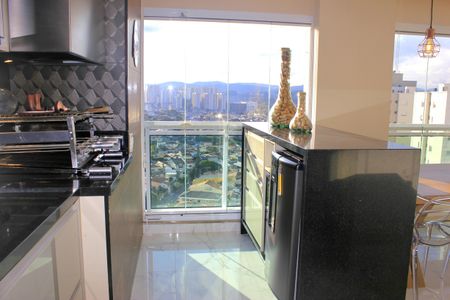 Apartamento à venda com 169m², 3 quartos e 3 vagasEspaço gormet com churrasqueira