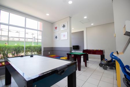 Apartamento à venda com 49m², 2 quartos e 1 vagaÁrea comum - Salão de jogos