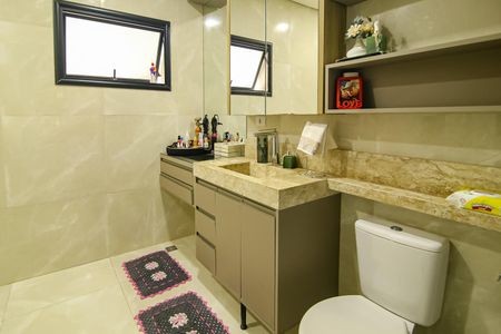 Casa para alugar com 224m², 4 quartos e 3 vagasBanheiro da Suíte