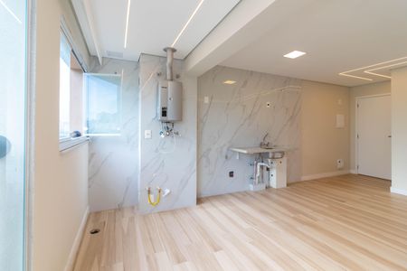 Apartamento à venda com 61m², 2 quartos e 1 vagaCozinha e Área de Serviço