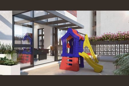 Studio para alugar com 24m², 1 quarto e sem vagaÁrea comum - Playground
