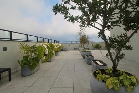 Apartamento para alugar com 24m², 1 quarto e sem vaga Apartamento para alugar com 24m², 1 quarto e sem vagaÁrea comum - Terraço
