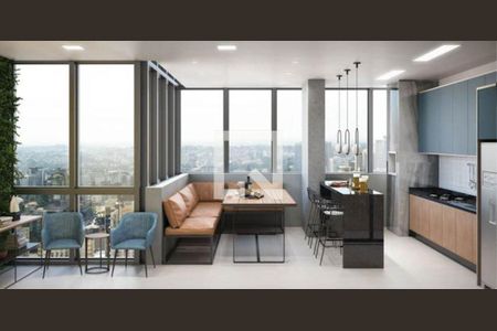 Studio para alugar com 24m², 1 quarto e sem vagaEspaço gourmet