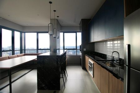 Apartamento para alugar com 24m², 1 quarto e sem vaga Apartamento para alugar com 24m², 1 quarto e sem vagaÁrea Comum - Espaço Gourmet