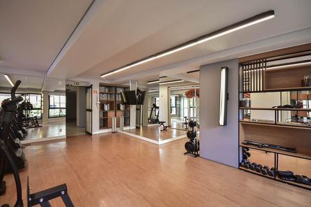 Apartamento para alugar com 48m², 2 quartos e 1 vaga Apartamento para alugar com 48m², 2 quartos e 1 vagaÁrea comum - Academia