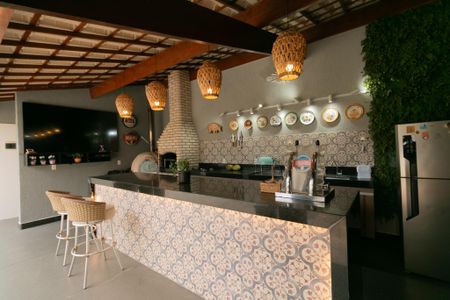 Casa de condomínio para alugar com 252m², 5 quartos e 4 vagasÁrea Gourmet