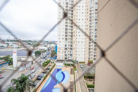Apartamento à venda com 55m², 2 quartos e 1 vagaVista da varanda da sala