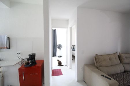 Apartamento para alugar com 45m², 2 quartos e sem vagaSala - Corredor