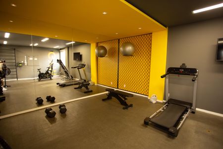 Apartamento à venda com 25m², 1 quarto e sem vaga Apartamento à venda com 25m², 1 quarto e sem vagaÁrea comum - Academia