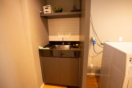 Apartamento à venda com 25m², 1 quarto e sem vaga Apartamento à venda com 25m², 1 quarto e sem vagaÁrea comum - Lavanderia (Torneira)