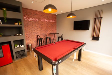 Apartamento à venda com 25m², 1 quarto e sem vaga Apartamento à venda com 25m², 1 quarto e sem vagaÁrea comum - Sala de Jogos