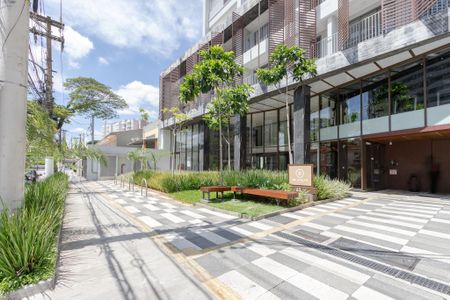 Studio para alugar com 19m², 1 quarto e sem vaga Studio para alugar com 19m², 1 quarto e sem vagaFachada