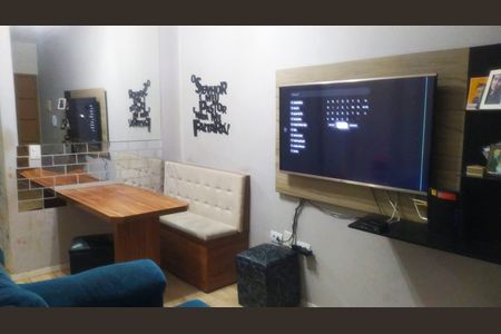 Sala de apartamento à venda com 2 quartos, 39m² em Vila Príncipe de Gales, Santo André