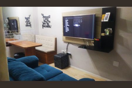 Sala de apartamento à venda com 2 quartos, 39m² em Vila Príncipe de Gales, Santo André