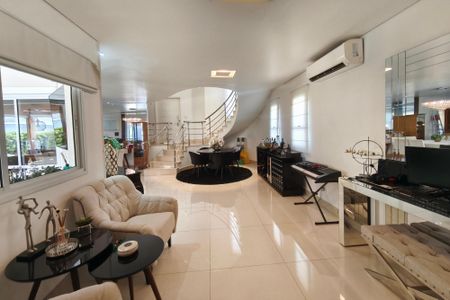 Sala de Estar de casa de condomínio à venda com 4 quartos, 262m² em Swiss Park, Campinas