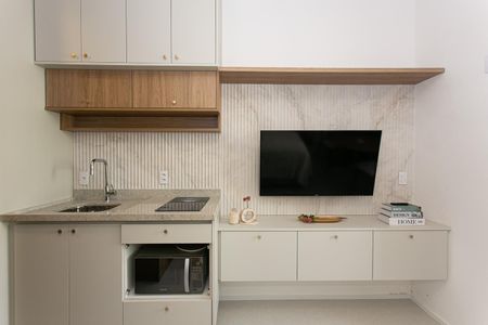 Studio para alugar com 23m², 1 quarto e sem vagaCozinha