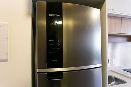 Studio para alugar com 23m², 1 quarto e sem vagaCozinha - Geladeira