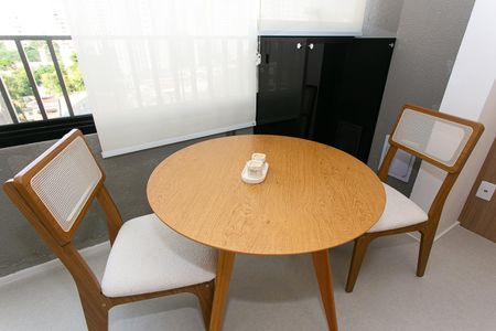 Studio para alugar com 23m², 1 quarto e sem vagaVaranda