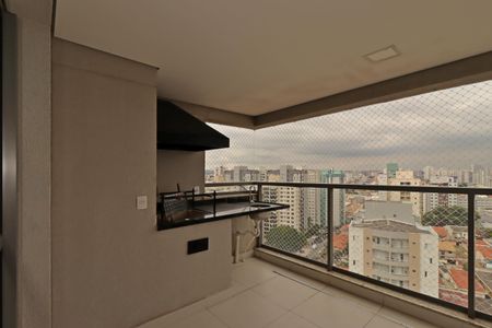 Varanda Gourmet de apartamento para alugar com 2 quartos, 68m² em Vila Gilda, Santo André