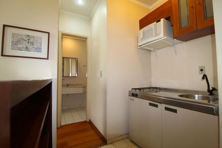 Apartamento para alugar com 33m², 1 quarto e 1 vagaSala/Cozinha