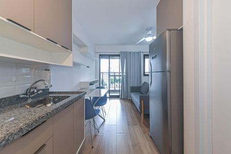 Studio à venda com 25m², 1 quarto e sem vagaCozinha