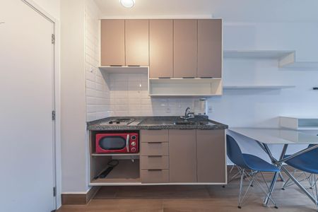 Studio à venda com 25m², 1 quarto e sem vagaCozinha